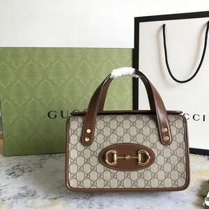 <AUTHENTIC>Gucci Horsebit 1955 Top Handle Bag